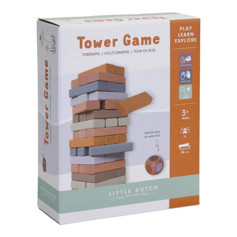 LITTLE DUTCH WOODEN TOWER GAME