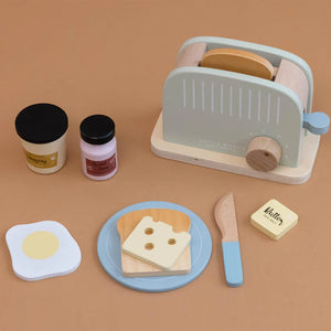 LITTLE DUTCH WOODEN TOASTER SET