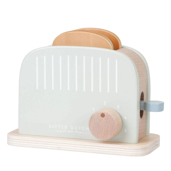 LITTLE DUTCH WOODEN TOASTER SET