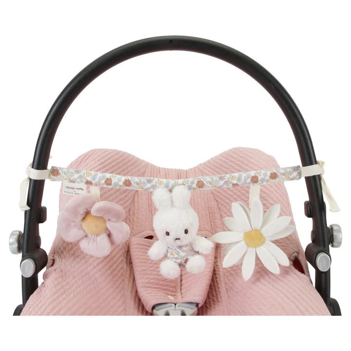 LITTLE DUTCH X MIFFY CAR SEAT TOY - VINTAGE FLOWERS