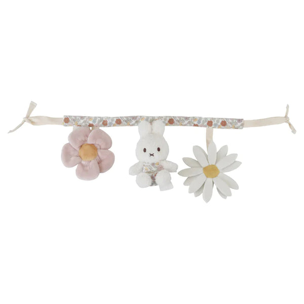 LITTLE DUTCH X MIFFY CAR SEAT TOY - VINTAGE FLOWERS