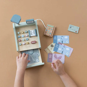 LITTLE DUTCH WOODEN CASH REGISTER I