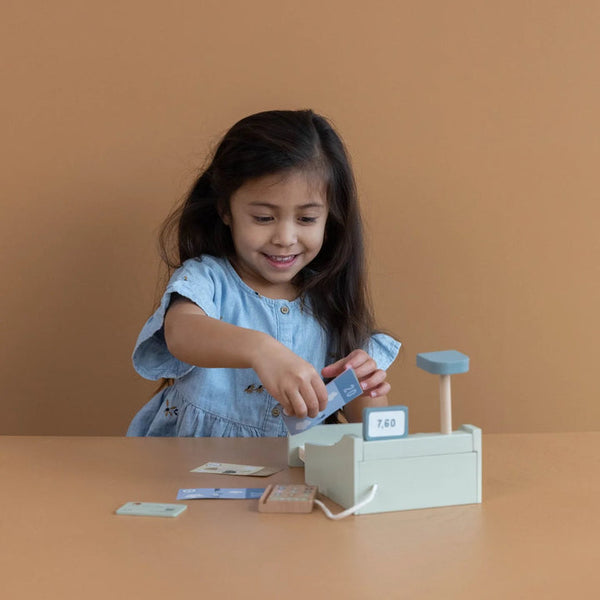 LITTLE DUTCH WOODEN CASH REGISTER I