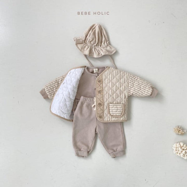 BEBE HOLIC QUILTED BABY JACKET