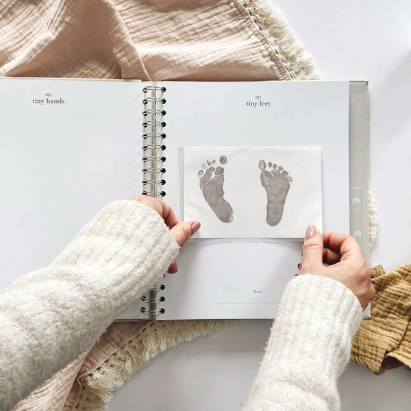 BLUSH AND GOLD MY BABY BOOK (SAFARI)