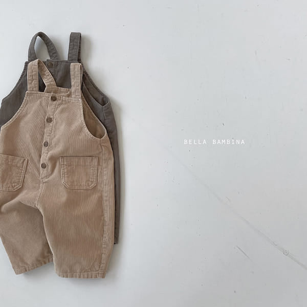 BELLA BAMBINA RIB DUNGAREES