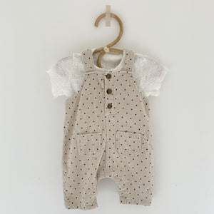 BELLA BAMBINA DOT DUNGAREES